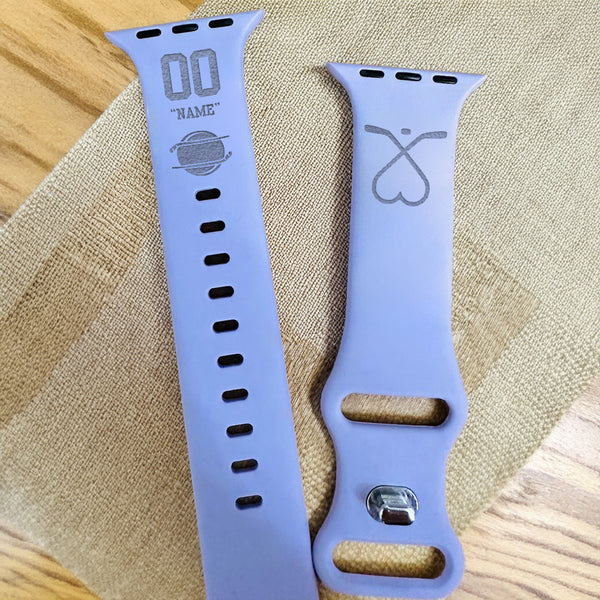 Personalized Silicone Replacement Band - Hockey - To My Loved One - Rhgwm26001